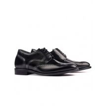 Masaltos.com Zapatos con alzas hombre Gianni Garzanero modelo Atlanta negro