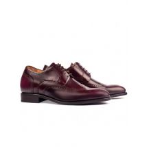 Masaltos.com Zapatos con alzas hombre Gianni Garzanero modelo Atlanta burgundy