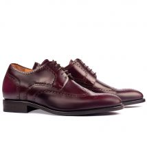 Masaltos.com Zapatos con alzas hombre Gianni Garzanero modelo Atlanta burgundy