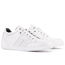 Masaltos.com Zapatos con alzas hombre Tronisco modelo Ibiza blanco