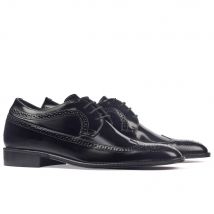 Masaltos.com Zapatos con alzas hombre Tronisco modelo London negro