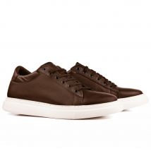 Masaltos.com Zapatos con alzas hombre Tronisco modelo Toscana marrón