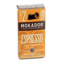 10 Capsules Cremoso - compatible Nespresso - MOKADOR - Sélection Rouge (Italien)