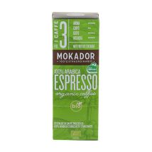 20 dosettes ESE Arabica Bio - MOKADOR CASTELLARI - Sélection Rouge (Italien)