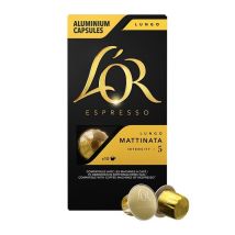 L'Or Espresso Capsules Lungo Mattinata Nespresso Compatible x 10