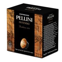 Café Pellini - 10 Capsules Intenso pour Nescafe Dolce Gusto - PELLINI