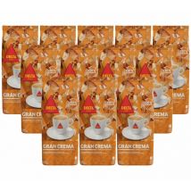 12x1kg - Café en grain pour professionnels en gros Gran Crema - Delta Cafés - Café de Grandes Marques