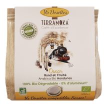 TerraMoka 'Oscar' organic coffee pods for Senseo x 16 - Ethiopia