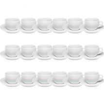 Ancap 18 cappuccino cups & saucers Palermo - 15cl - With handle