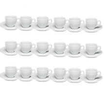 Ancap 18 espresso cups & saucers Palermo - 5,5cl - With handle