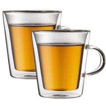 Bodum Set of 2 Canteen double wall glasses - 20cl - Double wall