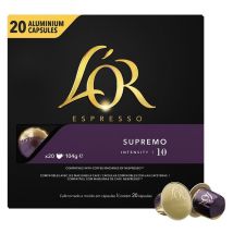 L'Or Espresso Capsules Supremo Nespresso Compatible x 20
