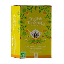 Organic Lemongrass Ginger and Citrus Infusion - 20 sachets - English Tea Shop - Flavoured Teas/Infusions