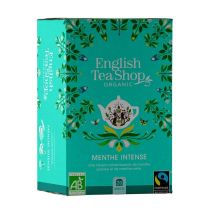English Tea Shop - Infusion Menthe Intense Bio - 20 sachets plats - English Tea Shop
