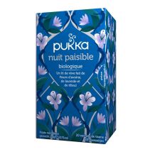 Pukka Night Time Organic Herbal Tea - 20 tea bags - Decaffeinated teas