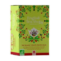 English Tea Shop Organic White Tea & Tropical Fruits - 20 sachets - China