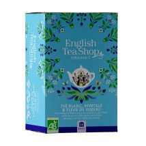 English Tea Shop 'Blueberry and Elderflower' organic white tea - 20 sachets - Sri Lanka