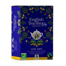 English Tea Shop - Thé noir Earl Grey bio - 20 sachets plats - ENGLISH TEA SHOP