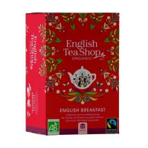 English Tea Shop - Thé noir English Breakfast bio & Fairtrade - 20 sachets fraicheurs - ENGLISH TEAN SHOP