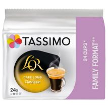 Tassimo - 24 dosettes L'OR Café long Classique Familial - TASSIMO