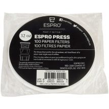 100 x paper filters discs for Espro P3 and P5 950 ml