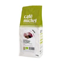 Café Michel - Café en grains bio Expresso Gourmet - 1 kg - Café Michel