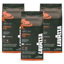 Lavazza Expert Plus Coffee Beans Aroma Piu - 3 x 1kg - Italian Coffee