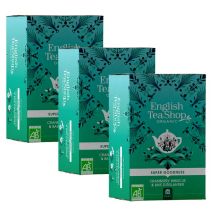 Pack Infusion Bio Cranberry Hibiscus Eglantier - 3x20 sachets - English Tea Shop - Sri Lanka