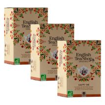 English Tea Shop - Pack 3 x 20 sachets Infusion Bio Happy Me - ENGLISH TEA SHOP