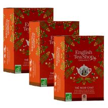 English Tea Shop - Pack Thé noir Bio Chai - 3x20 sachets - ENGLISH TEA SHOP - Sri Lanka
