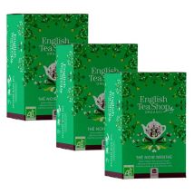 English Tea Shop - Pack Thé noir Bio Menthe - 3x20 sachets - English Tea Shop