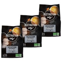 Destination 'Sélection Pur Arabica' organic coffee pods for Senseo x 108 - Made in France
