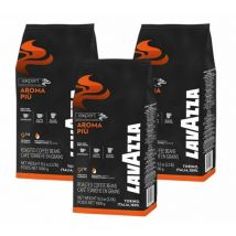 Lavazza Expert Coffee Beans Aroma Piu - 3 x 1kg - Italian Coffee