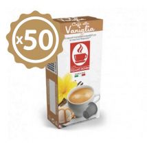 Caffè Bonini - Pack 50 capsules aromatisées Vanille- compatible Nespresso - CAFFE BONINI
