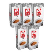 Pack Capsules compatibles Nespresso Lungo 100% Arabica 5 x 10 - Sélection Rouge (Italien)