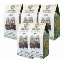 TerraMoka - Terramoka biodegradable decaffeinated coffee capsules "Mister Nelson" - Nespresso compatible x 75 - Peru