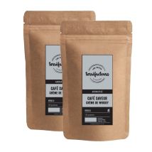 2 x 125 g - Café moulu - Saveur Whisky - LES PETITS TORRÉFACTEURS - Café Aromatisé