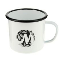 MaxiCoffee enamel mug 300ml - With handle