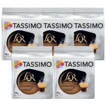 Tassimo pods L'Or Espresso Classique Bundle x 80 T-Discs