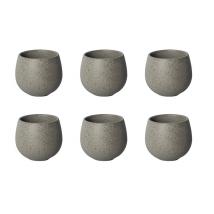 6 Nutty Tasting Cup 200ml couleur Granite - Loveramics - 11 à 20 cl