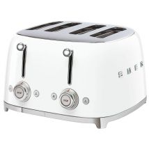 Toaster Tsf03wheu 4 Tranches Blanc - Smeg