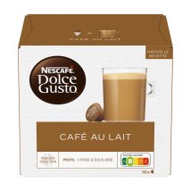 Nescafé Dolce Gusto pods Café au Lait x 16 coffee pods