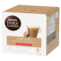 Nescafé Dolce Gusto Pods Cortado Decaffeinato x 16