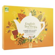 English Tea Shop Super Goodness - 48 tea sachets in metal box - Organic tea - Sri Lanka