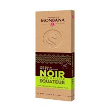 Monbana - Tablette chocolat noir 65% cacao d'Equateur 100g - Monbana