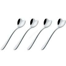 Alessi heart-shaped teaspoons designed by Miriam Mirri x 4