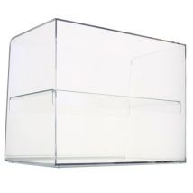 Café Compagnie - Produits professionnels - LINUM - Présentoir fermé 2 niveaux en plexiglas