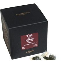 Caramel-flavoured black tea - 25 Cristal sachets - Dammann Frères - China