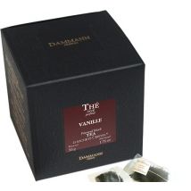Vanilla-flavoured black tea - 25 Cristal sachets - Dammann Frères - China
