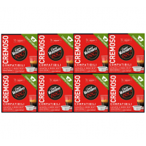 Caffè Vergnano - 128 Capsules compostables compatibles A Modo Mio Lavazza Cremoso - CAFFE VERGNANO